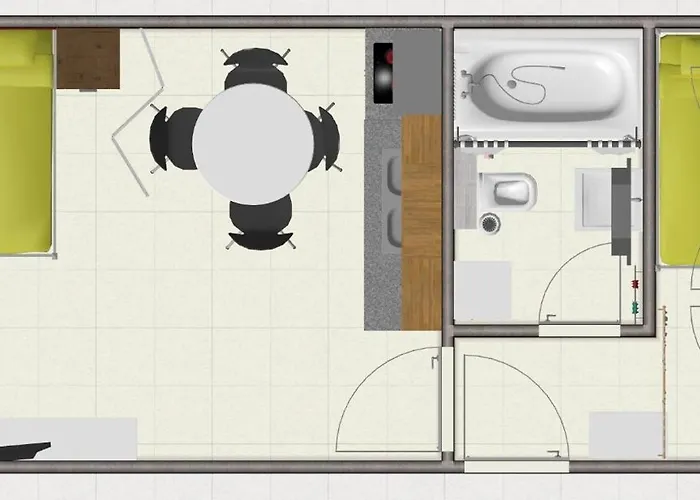 H&h Im Herzen Der Stadt Teilweise Mit Balkon Ruhig Zentral Modern Mit Kueche Διαμέρισμα *