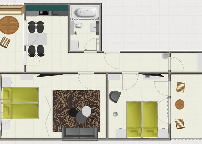Διαμέρισμα H&h Im Herzen Der Stadt Teilweise Mit Balkon Ruhig Zentral Modern Mit Kueche